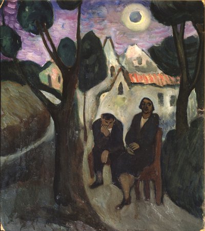 Die Sonnenfinsternis, 1910er Jahre von Marianne von Werefkin