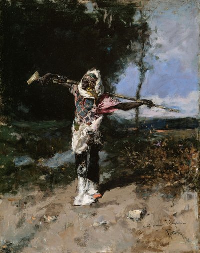 Afrikanischer Häuptling von Mariano Fortuny y Marsal