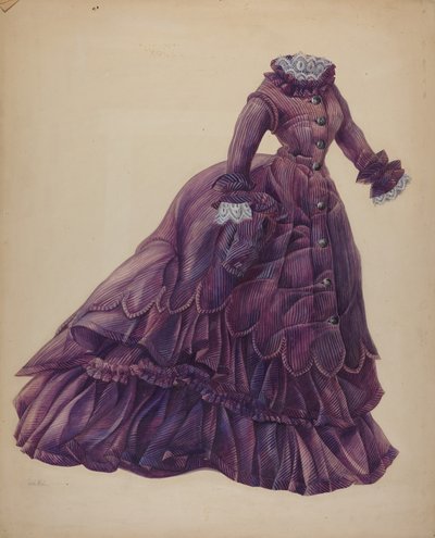 Puppenkleid, ca. 1939 von Marie Alain