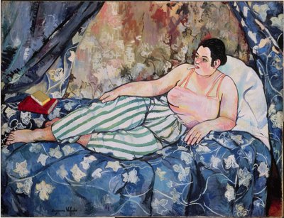 Das Blaue Zimmer von Marie Clementine (Suzanne) Valadon
