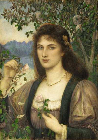 Die Rose aus Armidas Garten, 1994 von Marie Spartali Stillman