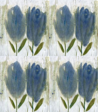 Blaue Tulpen von Marina Falco
