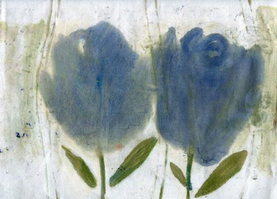 Blaue Tulpen von Marina Falco