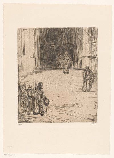 Moschee in Konstantinopel von Marius Bauer (signed by artist)