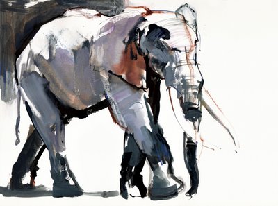 Afrikanischer Elefant, 2012 von Mark Adlington