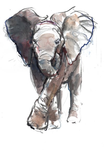 Baby-Angriff, 2018 von Mark Adlington
