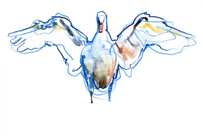 Ausgebreitete Flügel, 2022 von Mark Adlington