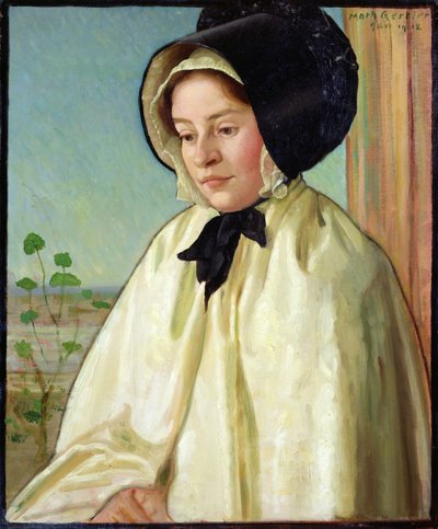 Porträt von Alice Irene Harvey von Mark Gertler