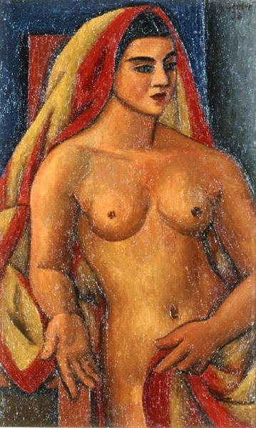 Der Sari von Mark Gertler