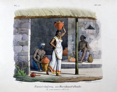 Ölhändler, 1828 von Marlet et Cie