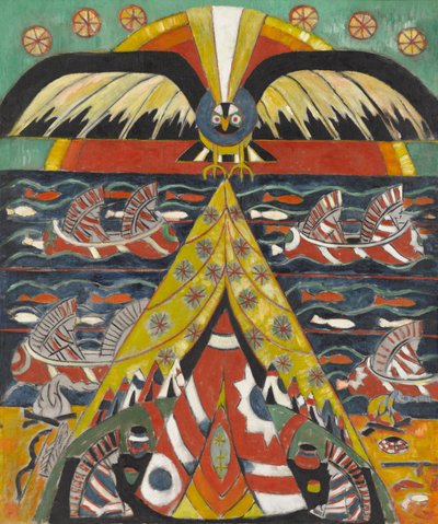 Indische Fantasie, 1914 von Marsden Hartley