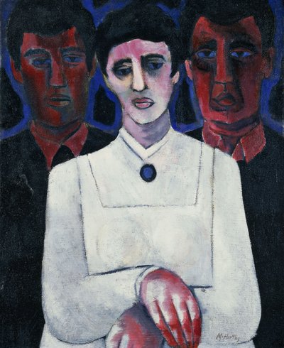 Die Schwester des Fischers von Marsden Hartley
