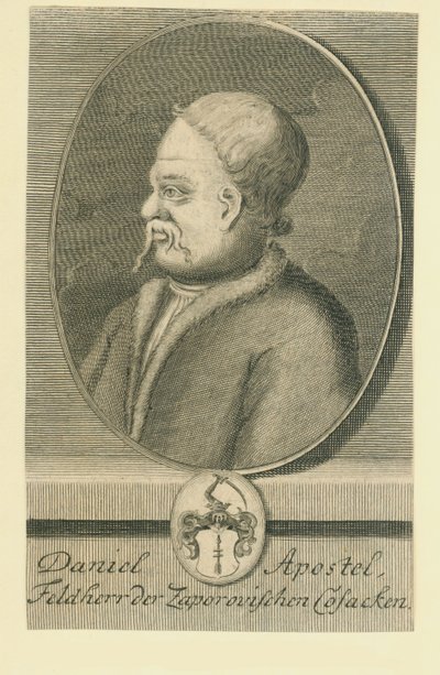 Hetman Danylo Apostol 1654-1734 von Martin Bernigeroth