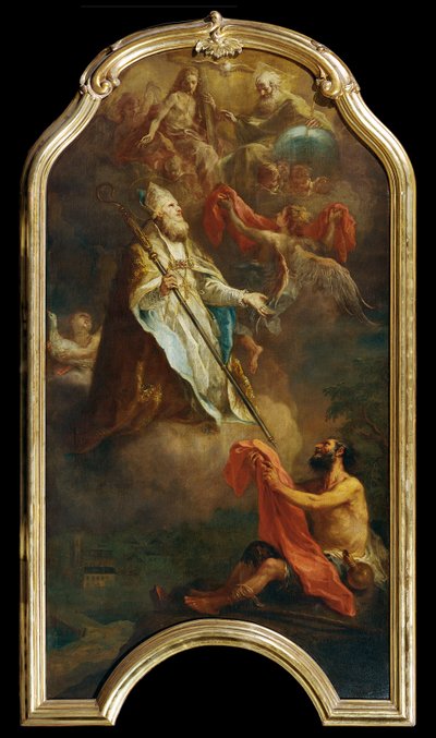 Der heilige Martin von Martin Johann Schmidt