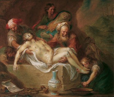 Grablegung Christi von Martin Johann Schmidt