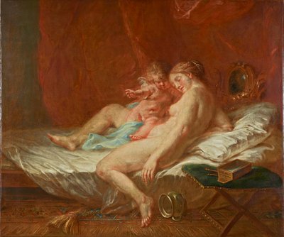 Venus und Amor von Martin Johann Schmidt