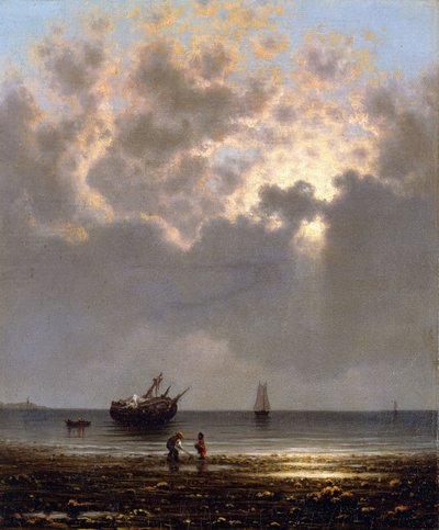 Sonne bricht durch die Wolken von Martin Johnson Heade