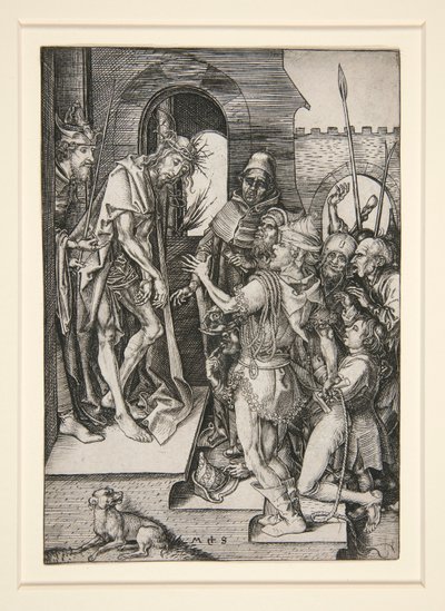 Christus dem Volk präsentiert (Ecce Homo) von Martin Schongauer