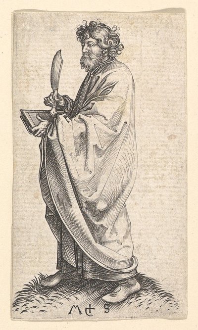 St. Bartholomäus, ca. 1435-1491 von Martin Schongauer