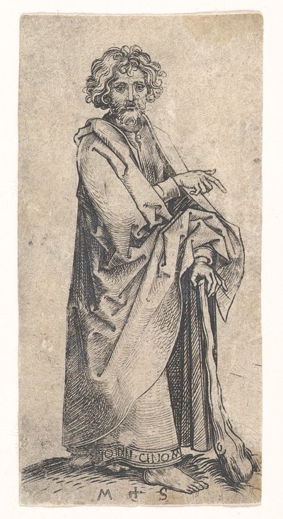 St. Jakobus der Jüngere, ca. 1435-1491 von Martin Schongauer
