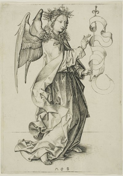 Der Engel der Verkündigung von Martin Schongauer