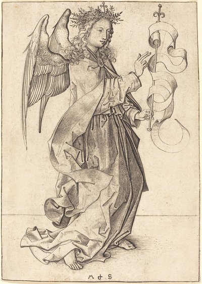 Der Erzengel Gabriel von Martin Schongauer