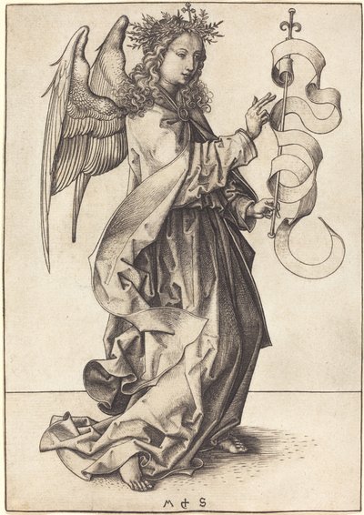 Der Erzengel Gabriel von Martin Schongauer