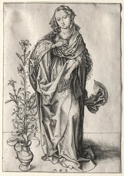 Die Verkündigung der Jungfrau von Martin Schongauer