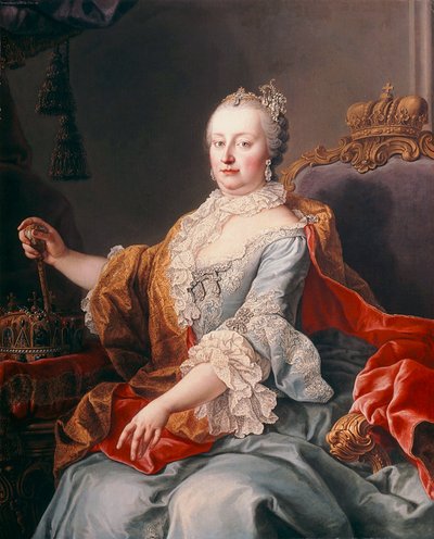Maria Theresia von Österreich von Martin van Meytens