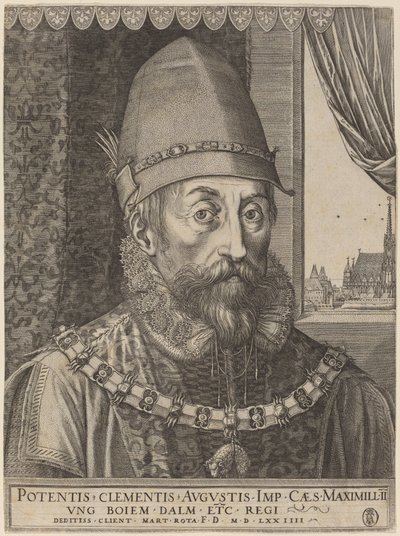 Kaiser Maximilian II. von Martino Rota