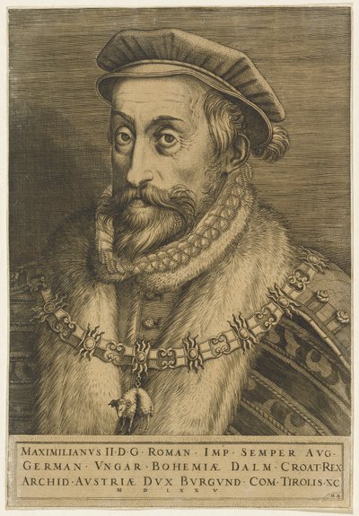 Maximilian II., Römischer Kaiser von Martino Rota