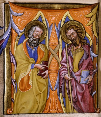 Heilige Philippus und Jakobus, ca. 1400 von Martino de Bartolomeo