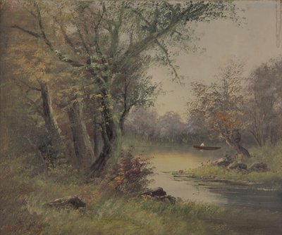 Flusslandschaft von Mary B Barnard