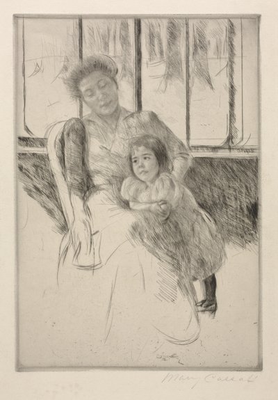 Im Wintergarten, ca. 1901 von Mary Cassatt