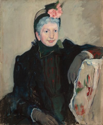Porträt einer älteren Dame von Mary Cassatt