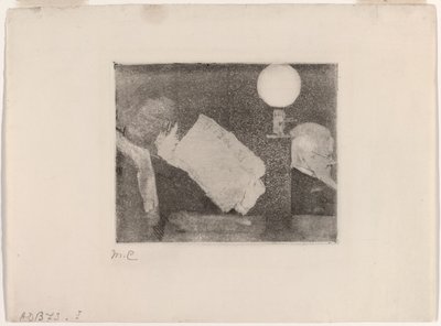 Zeitung lesen, Nr. 2 von Mary Cassatt