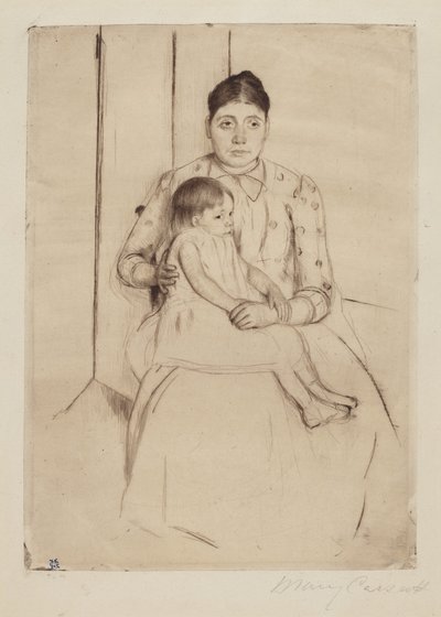 Ruhe von Mary Cassatt