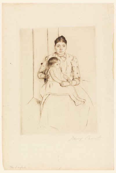 Ruhe von Mary Cassatt