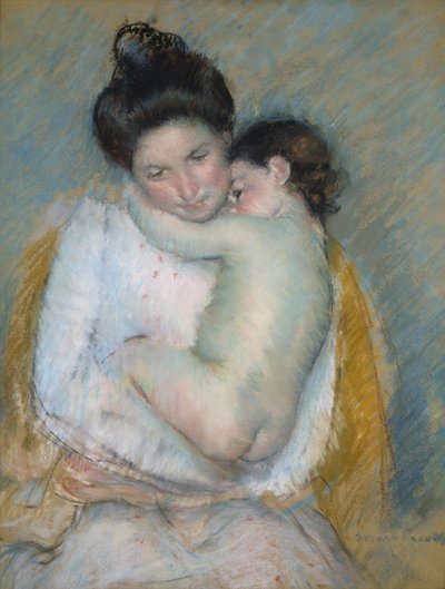 Schläfrige Nicolle von Mary Cassatt