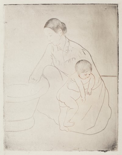 Das Bad von Mary Cassatt
