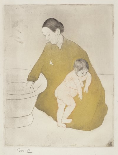 Das Bad von Mary Cassatt