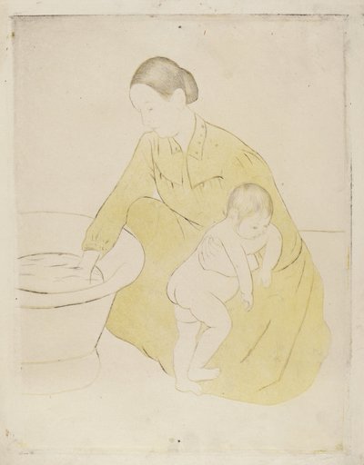 Das Bad von Mary Cassatt