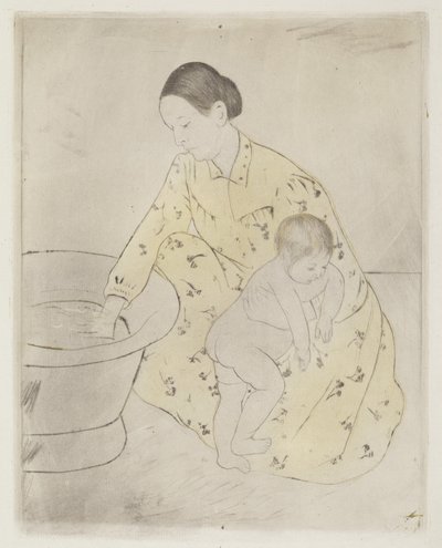 Das Bad von Mary Cassatt