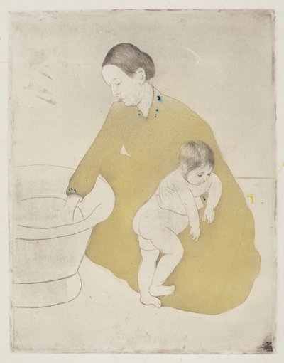 Das Bad, 1890-1891 von Mary Cassatt