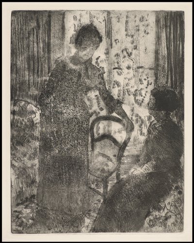 Der Besuch, ca. 1881 von Mary Cassatt