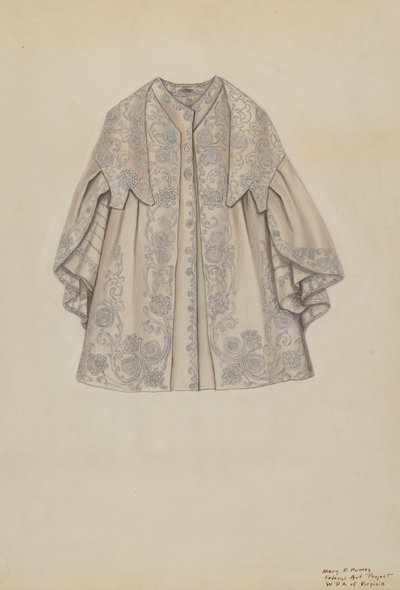 Opernmantel, ca. 1938 von Mary E Humes