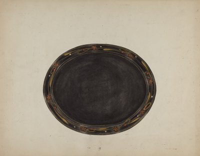Tablett, 1935-1942 von Mary Fitzgerald