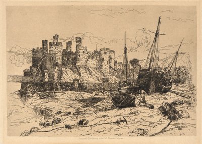 Conway Castle, Wales von Mary Nimmo Moran