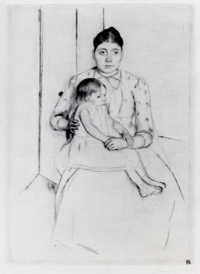 Ruhe (Rast) von Mary Stevenson Cassatt