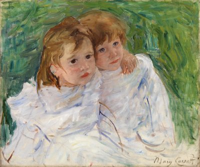 Die Schwestern, ca. 1885 von Mary Stevenson Cassatt